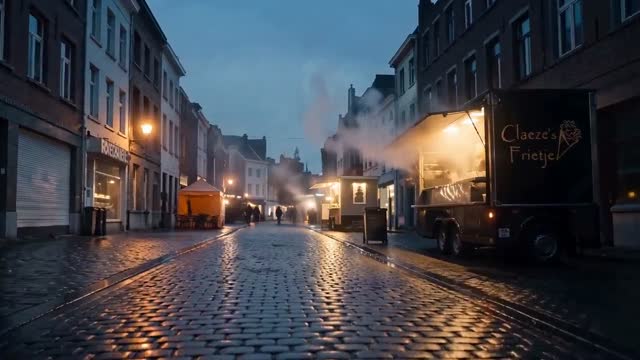 Een website die wij bouwden voor Claeze's Frietje